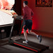 DeerRun A1 Pro Move+  6% Incline Foldable Treadmill——2025 Upgraded Chip & NFC Support | 350Lbs, 10mph Black - Sweatfully