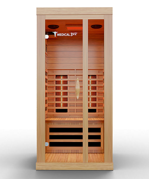 Personal Home Infrared Full Spectrum Sauna | Medical 3™ - Sweatfully