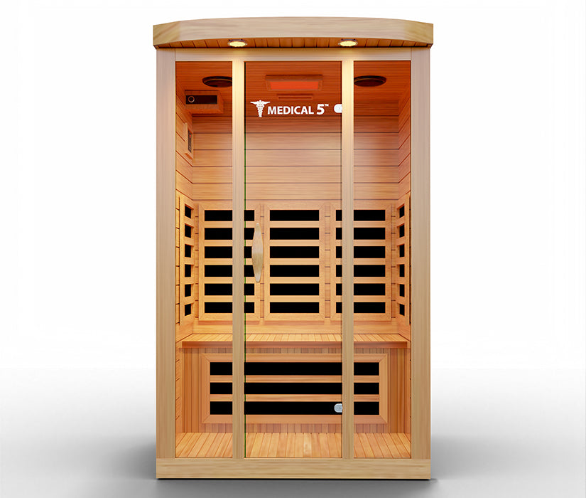 3 Person Home Infrared Sauna | Medical 5™ - Sweatfully