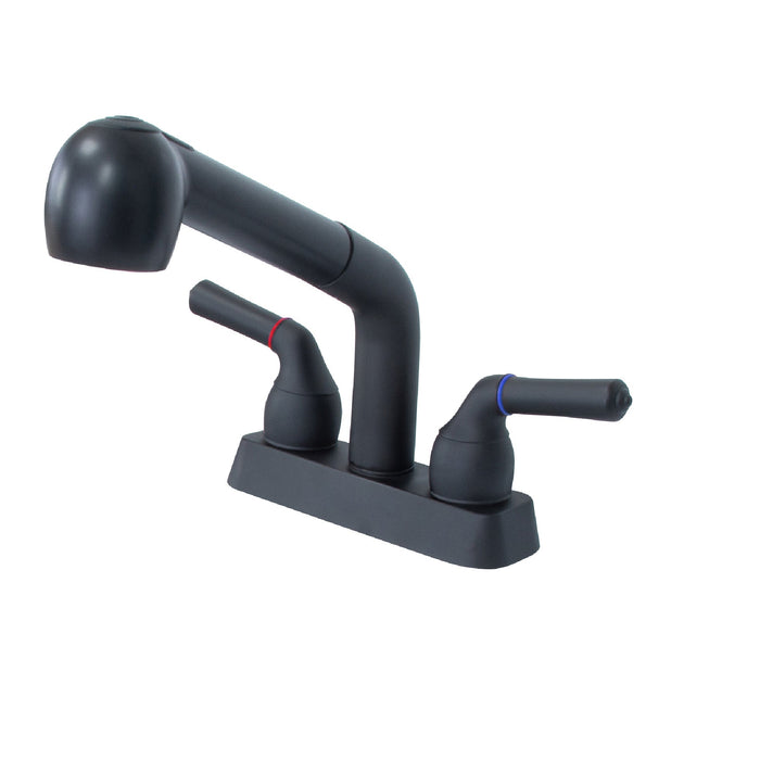 Tehila Black Finish Pull-Out Faucet - Sweatfully