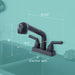 Tehila Black Finish Pull-Out Faucet - Sweatfully