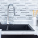 Tehila Chrome Finish High-Arc Pull-Down Faucet - Sweatfully