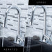 Tehila Chrome Finish High-Arc Pull-Down Faucet - Sweatfully