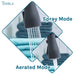 Tehila Black Finish Low Profile Pull-Down Faucet - Sweatfully
