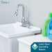 Tehila Chrome Finish Low Profile Pull-Down Faucet - Sweatfully