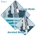 Tehila Chrome Finish Low Profile Pull-Down Faucet - Sweatfully