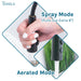 Tehila Black Finish High Arc Coil Pull-Down Faucet - Sweatfully