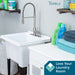 Tehila Stainless Steel Finish High Arc Coil Pull-Down Faucet - Sweatfully