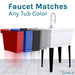 Tehila Stainless Steel Finish High Arc Coil Pull-Down Faucet - Sweatfully