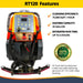 RT120 34" Self-Propelled Floor Scrubber Machine, 33-gal Tank, 75,000 sqft/h - Sweatfully