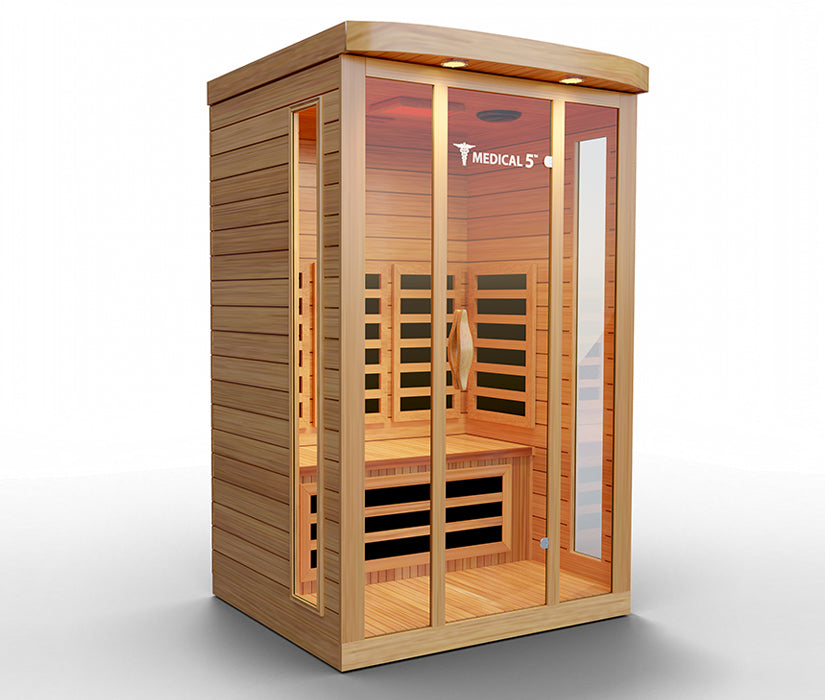 3 Person Home Infrared Sauna | Medical 5™ - Sweatfully