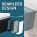 Tehila Standard Wall-Mounted Grey Utility Sink, No Supply Lines - Sweatfully