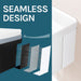 Tehila Standard Wall-Mounted White Utility Sink, No Supply Lines - Sweatfully