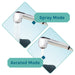 Tehila Standard Freestanding White Utility Sink with Chrome Finish Pull-Out Faucet - Sweatfully