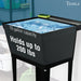 Tehila Standard Freestanding Black Utility Sink with Black Legs, No Supply Lines - Sweatfully