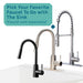 Tehila Standard Freestanding Blue Utility Sink with Black Legs, Water Supply Lines Included - Sweatfully