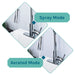 Tehila Standard Freestanding White Utility Sink with Chrome Finish High-Arc Pull-Down Faucet - Sweatfully