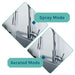 Tehila Standard Freestanding Grey Utility Sink with Chrome Finish High-Arc Pull-Down Faucet - Sweatfully