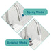 Tehila Standard Freestanding White Utility Sink with Stainless Steel Finish High-Arc Pull-Down Faucet - Sweatfully