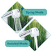 Tehila White Vanity Cabinet and White Utility Sink with Chrome Finish Pull-Out Faucet - Sweatfully