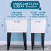 Tehila Space Saver Freestanding White Utility Sink - Sweatfully
