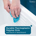 Tehila Luxe Freestanding White Utility Sink with Drainage Kit, No Supply Lines, No Strainer Basket - Sweatfully