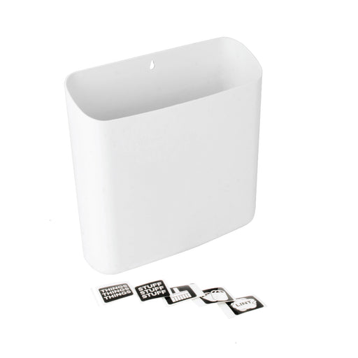 Large Magnetic Lint Bin (White) - Sweatfully