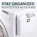 Magnetic Lint Bin Combo Pack (White) - Sweatfully
