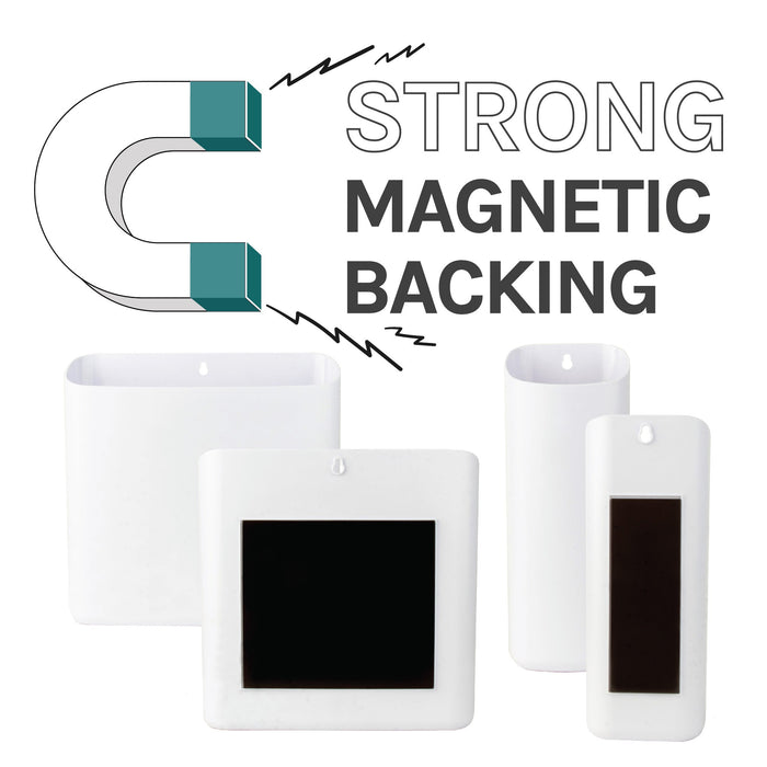 Magnetic Lint Bin Combo Pack (White) - Sweatfully
