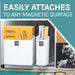 Magnetic Lint Bin Combo Pack (White) - Sweatfully