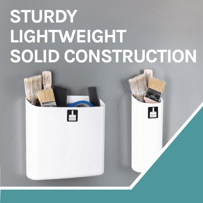 Magnetic Lint Bin Combo Pack (White) - Sweatfully