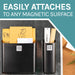 Magnetic Lint Bin Combo Pack (Black) - Sweatfully