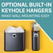 Magnetic Lint Bin Combo Pack (Black) - Sweatfully