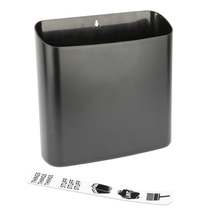 Large Magnetic Lint Bin (Black) - Sweatfully