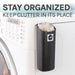 Small Magnetic Lint Bin (Black) - Sweatfully