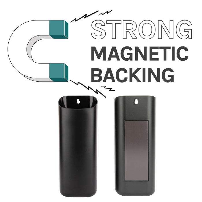 Small Magnetic Lint Bin (Black) - Sweatfully