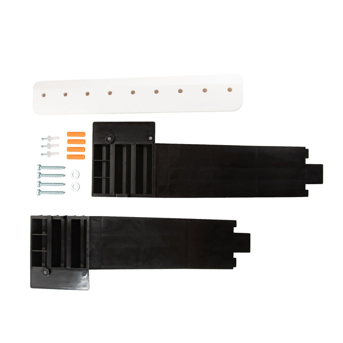 Tehila Black Wall Mounting Kit for Tehila Standard Sinks - Sweatfully