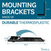 Tehila Black Wall Mounting Kit for Tehila Standard Sinks - Sweatfully