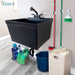 Tehila Black Wall Mounting Kit for Tehila Standard Sinks - Sweatfully