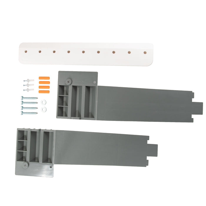 Tehila Grey Wall Mounting Kit for Tehila Standard Sinks - Sweatfully