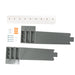 Tehila Grey Wall Mounting Kit for Tehila Standard Sinks - Sweatfully