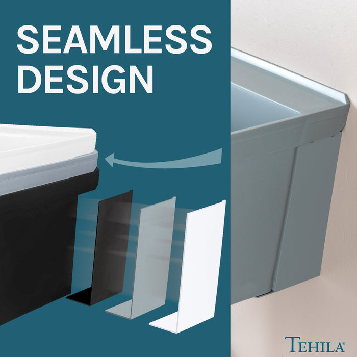 Tehila Grey Wall Mounting Kit for Tehila Standard Sinks - Sweatfully