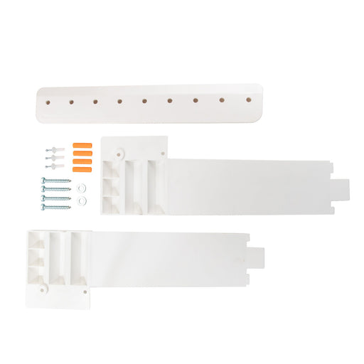 Tehila White Wall Mounting Kit for Tehila Standard Sinks - Sweatfully