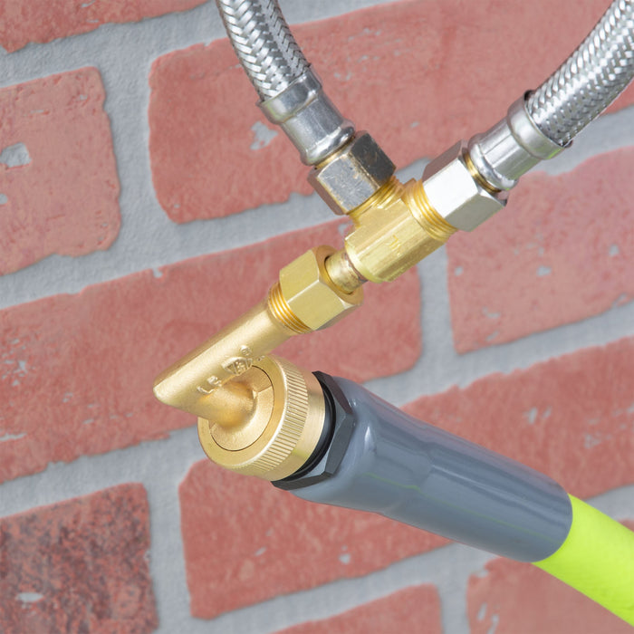 ¾ in. Garden Hose Connector Attachment for Utility Sinks - Sweatfully