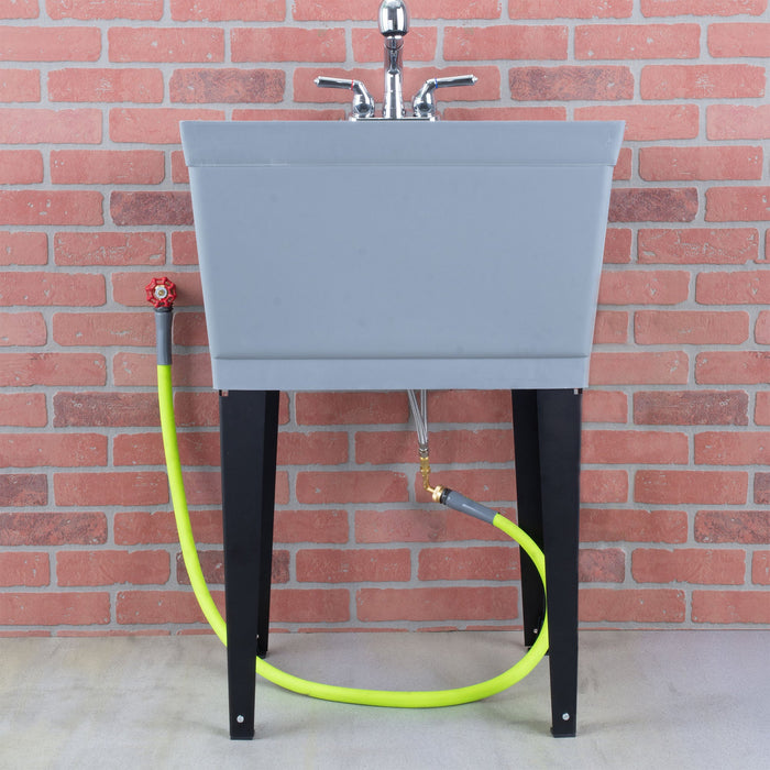 ¾ in. Garden Hose Connector Attachment for Utility Sinks - Sweatfully