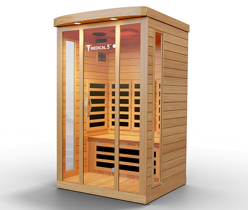 3 Person Home Infrared Sauna | Medical 5™ - Sweatfully