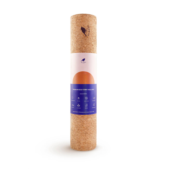 Cork Yoga Industrial Mat “The Imperial Eagle” - Sweatfully