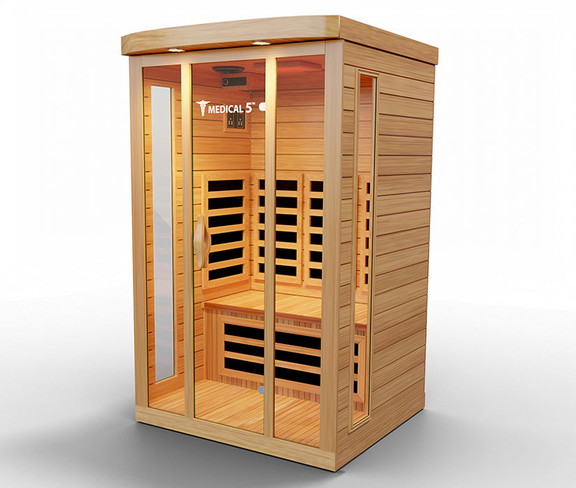 3 Person Home Infrared Sauna | Medical 5™ - Sweatfully