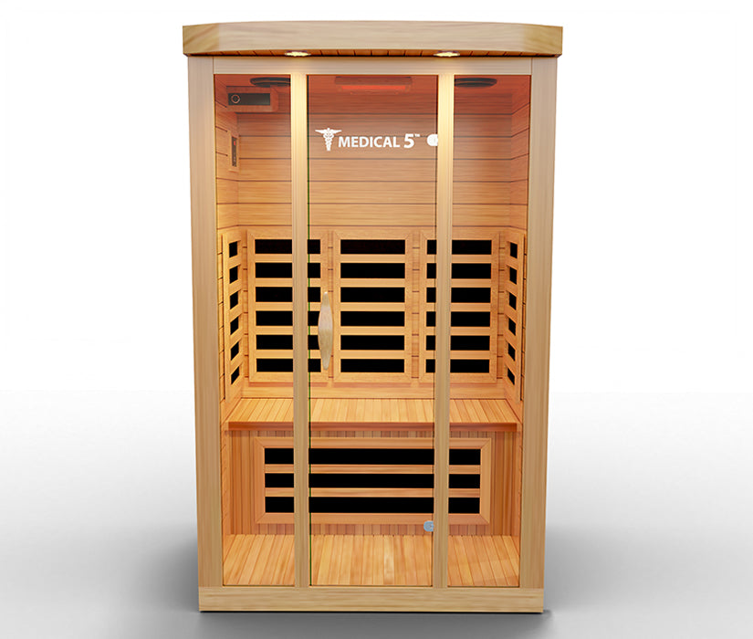 3 Person Home Infrared Sauna | Medical 5™ - Sweatfully