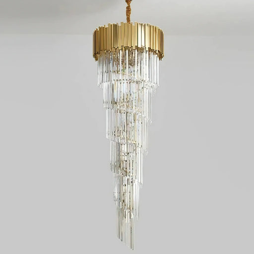 Crystal Round Chandelier - Sweatfully